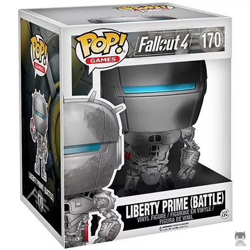 Figurine Funko POP Liberty Prime (Bataille) (Supersized) (Exclusive)