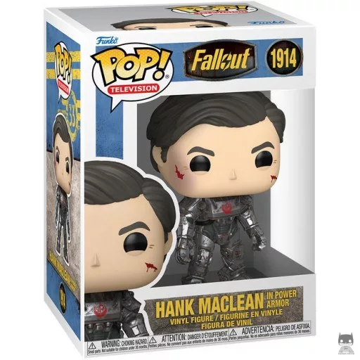 Figurine Funko POP Hank MacLean Armure Assistée (Fallout (Série Amazon))