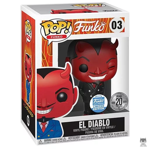 Figurine Funko POP El DIablo (Noir) (Pop! Vinyl)