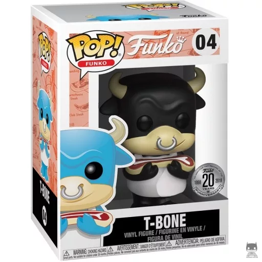 Figurine Funko POP T-Bone (Noir) (Pop! Vinyl)