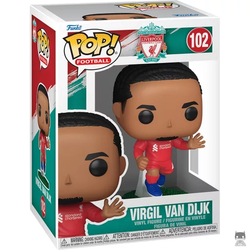 Figurine Funko POP Virgil van Dijk (Liverpool) (Virgil Van Dijk)