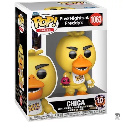 Figurine Funko POP Chica (10ème Anniversaire) (Five Nights at Freddy's)