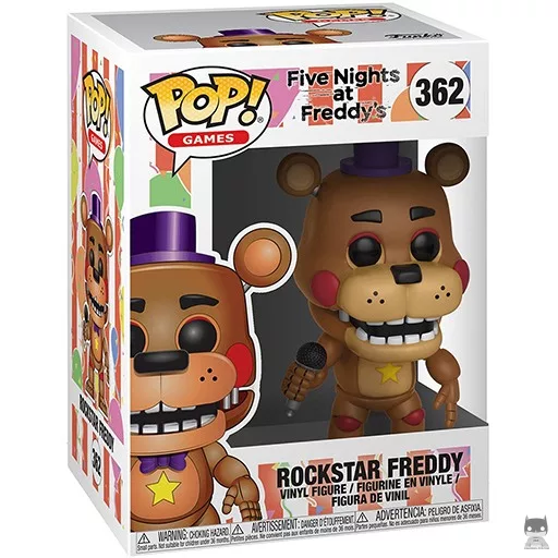 Figurine Funko POP Freddy Fazbear (Rockstar) (Pop! Vinyl)