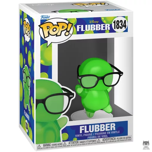 Figurine Funko POP Flubber avec lunettes (Translucide) (Flubber)