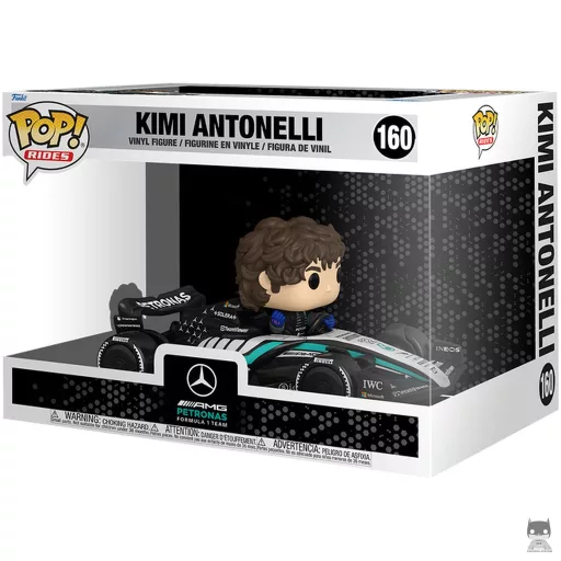 Figurine Funko POP Kimi Antonelli avec Mercedes-AMG F1 (Formula 1)