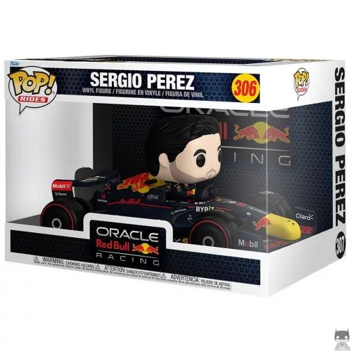 Figurine Funko POP Sergio Perez dans F1 Red Bull (Formula 1)