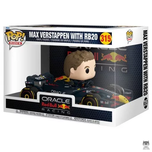 Figurine Funko POP Max Verstappen avec RB20 (Formula 1)