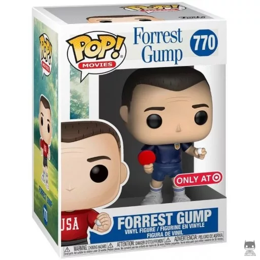 Figurine Funko POP Forrest Gump Ping Pong (Bleu) (Forrest Gump)