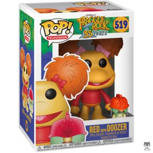 Figurine Funko POP Red (avec Doozer) (Fraggle Rock)