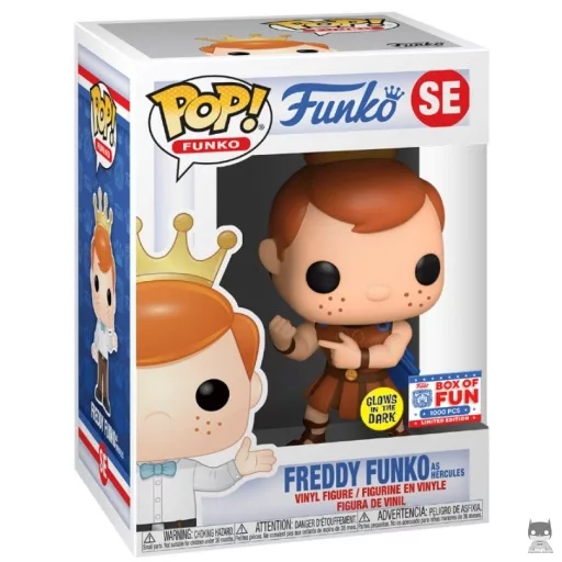 Figurine Funko POP Freddy Funko en Hercules (Glow in the Dark) (Pop! Vinyl)