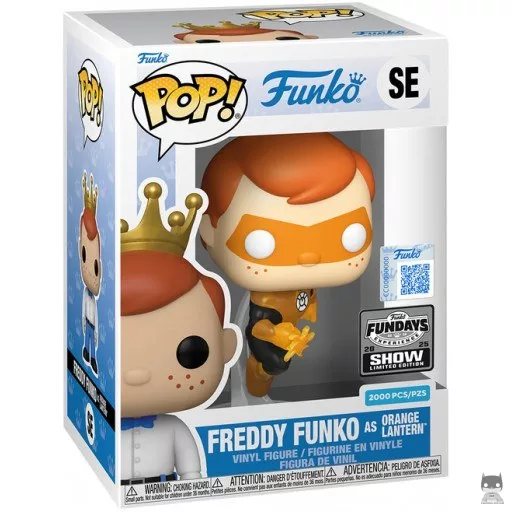 Figurine Funko POP Freddy Funko en Orange Lantern (Translucent) (FunDays 2025)