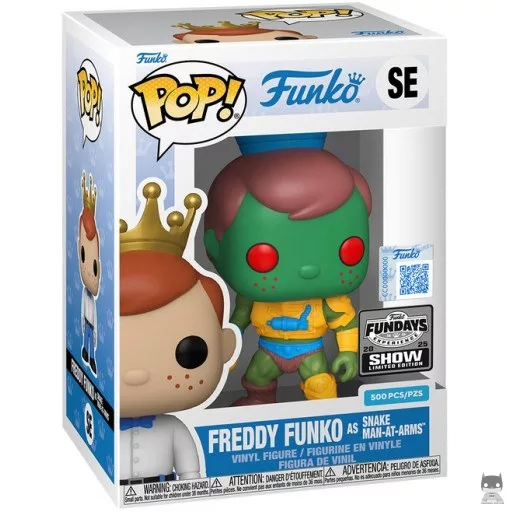 Figurine Funko POP Freddy Funko en Snake Man-At-Arms (Freddy Funko)