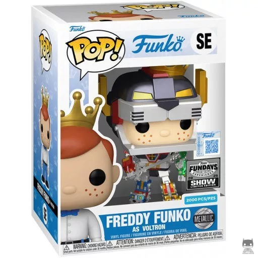 Figurine Funko POP Freddy Funko en Voltron (Metallic) (Freddy Funko)