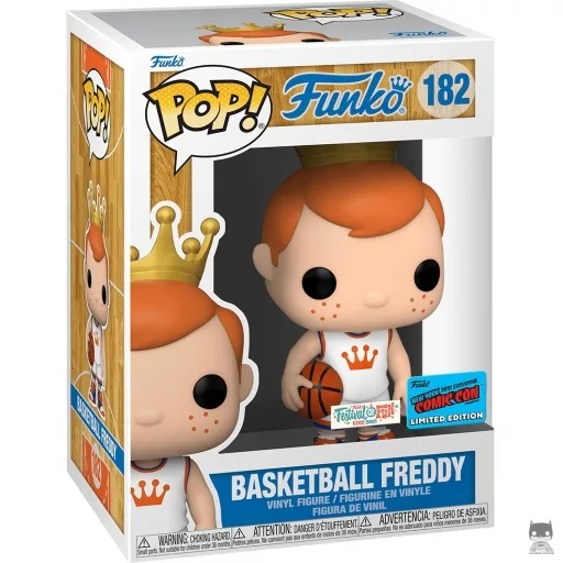 Figurine Funko POP Freddy Basketball (Blanc) (Exclusive)