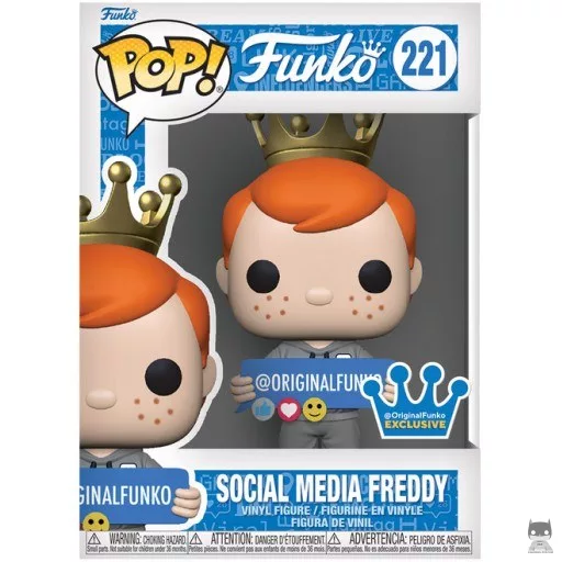 Figurine Funko POP Réseaux Sociaux Freddy (Exclusive)