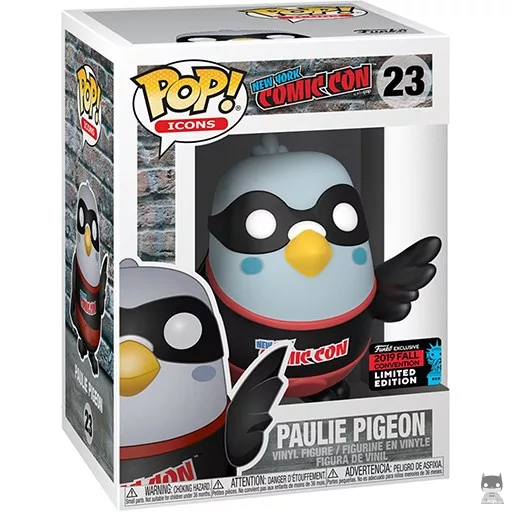 Figurine Funko POP Pigeon Paulie (Noir) (Pop! Vinyl)