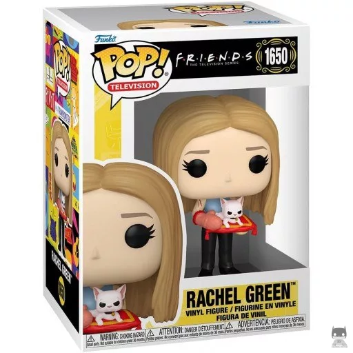 Figurine Funko POP Rachel Green (avec Madame Moustache) (Friends)