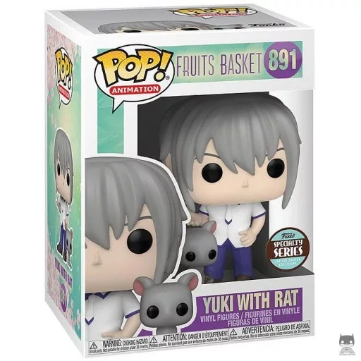 Figurine Funko POP Yuki avec Rat (Fruits Basket)
