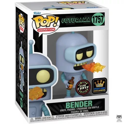Figurine Funko POP Bender (Chase & Glow in The Dark) (Futurama)