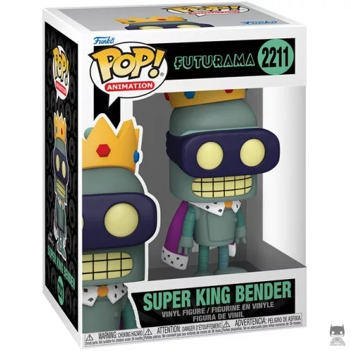 Figurine Funko POP Super King Bender (Futurama)