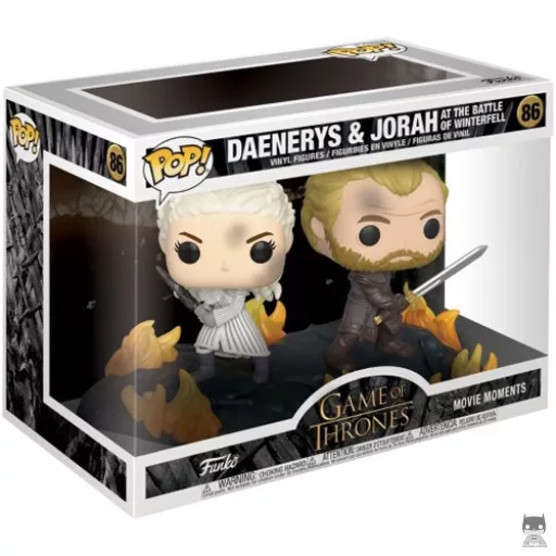Figurine Funko POP Daenerys & Jorah (Game of Thrones)