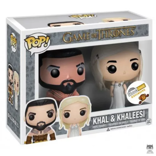 Figurine Funko POP Khal & Khaleesi (Game of Thrones)