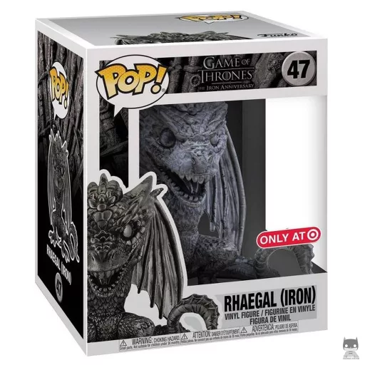 Figurine Funko POP Rhaegal (Fer) (Supersized) (Game of Thrones)