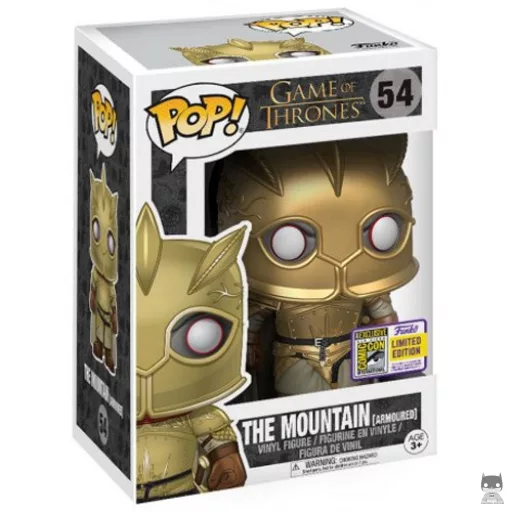Figurine Funko POP Gregor "The Mountain" Clegane (Doré) (Exclusive)
