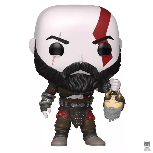 Kratos avec la tête de Mimir