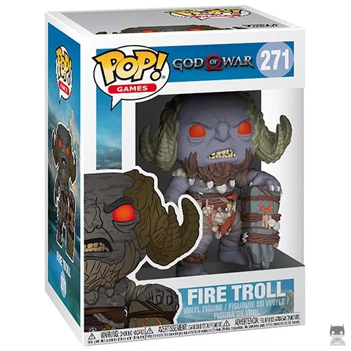 Figurine Funko POP Troll de Feu (God of War)