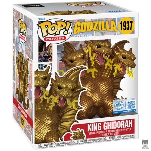 Figurine Funko POP King Ghidorah (Gold) (Godzilla)