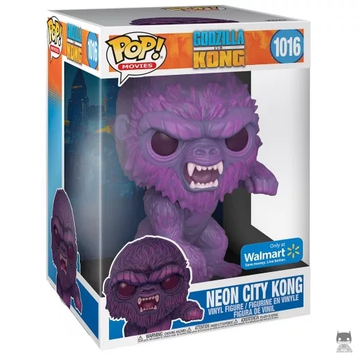 Figurine Funko POP Kong Néons de la Ville (Supersized) (Godzilla vs. Kong)