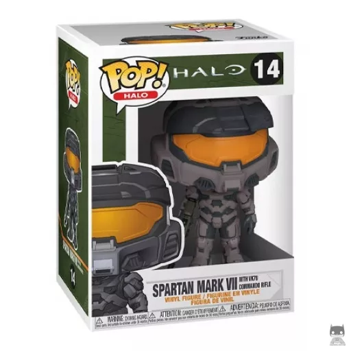 Figurine Funko POP Spartan Mark VII avec VK78 (Gris) (Pop! Vinyl)