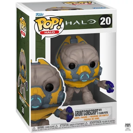 Figurine Funko POP Grunt Conscript avec Pistolet Plasma (Halo)