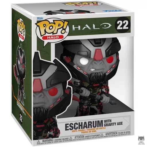 Figurine Funko POP Escharum avec Hache de Gravité (Halo)