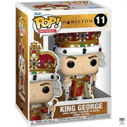 Figurine Funko POP Roi George (Hamilton)