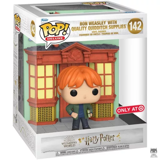 Figurine Funko POP Ron Weasley devant le Magasin d'accessoires de Quidditch (Chemin de Traverse) (Harry Potter)