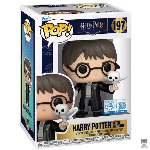 Figurine Funko POP Harry avec Hedwige (Harry Potter)