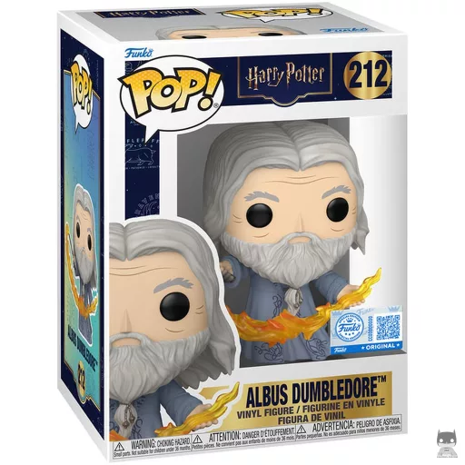 Figurine Funko POP Albus Dumbledore (Flammes) (Harry Potter)