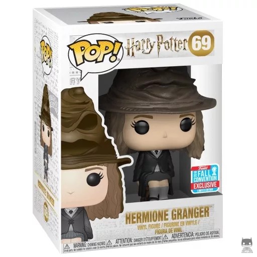 Figurine Funko POP Hermione Granger avec Choixpeau (Exclusive)