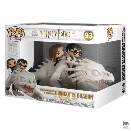 Figurine Funko POP Harry, Ron & Hermione sur le Dragon (Pop! Vinyl)