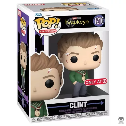 Figurine Funko POP Clint blessé (Hawkeye)