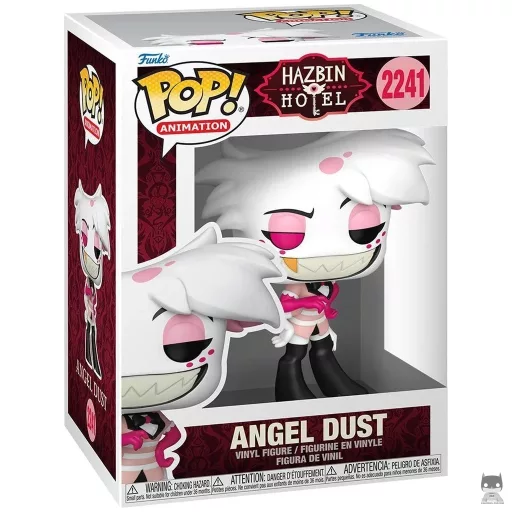 Figurine Funko POP Angel Dust (Hazbin Hotel)