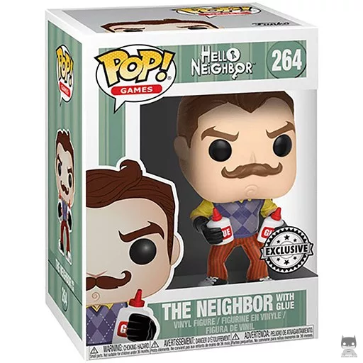 Figurine Funko POP Le Voisin avec colle (Hello Neighbor)