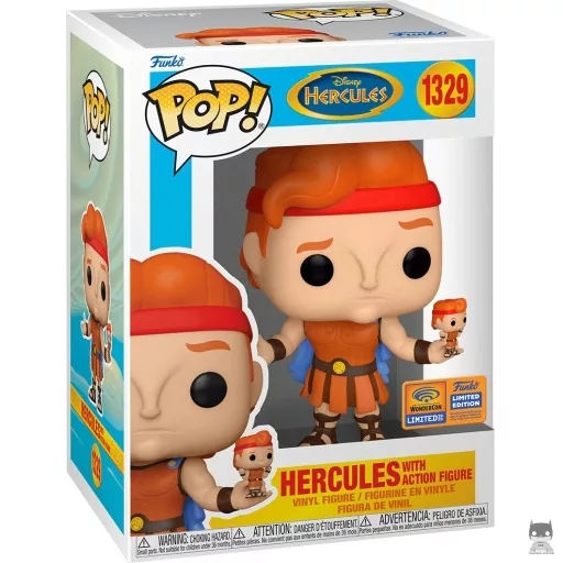 Figurine Funko POP Hercule avec sa figurine (Hercule)