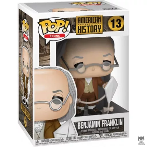 Figurine Funko POP Benjamin Franklin (Histoire des Etats-Unis)