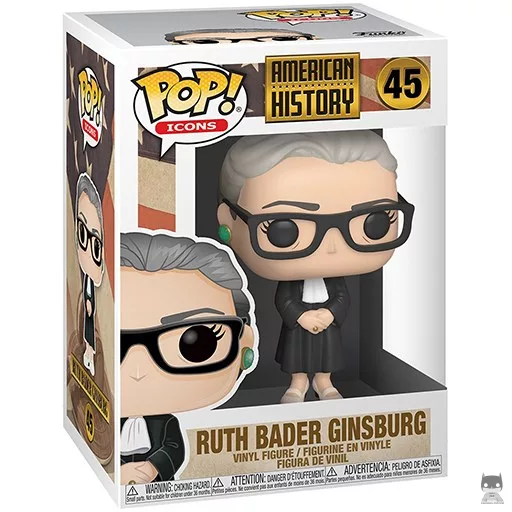 Figurine Funko POP Ruth Bader Ginsburg (Histoire des Etats-Unis)