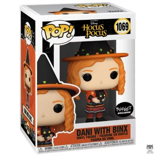 Figurine Funko POP Dani avec Binx (Hocus Pocus)
