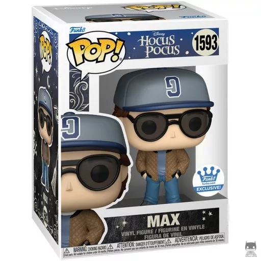 Figurine Funko POP Max avec Casquette de Baseball (Hocus Pocus)