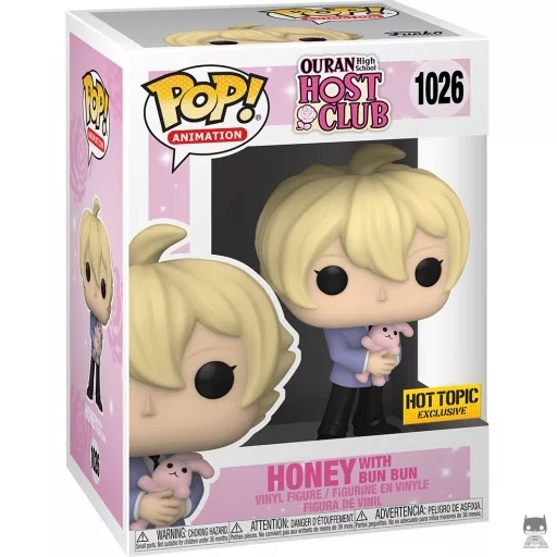Figurine Funko POP Honey avec Bun Bun (Host Club : Le lycée de la séduction)